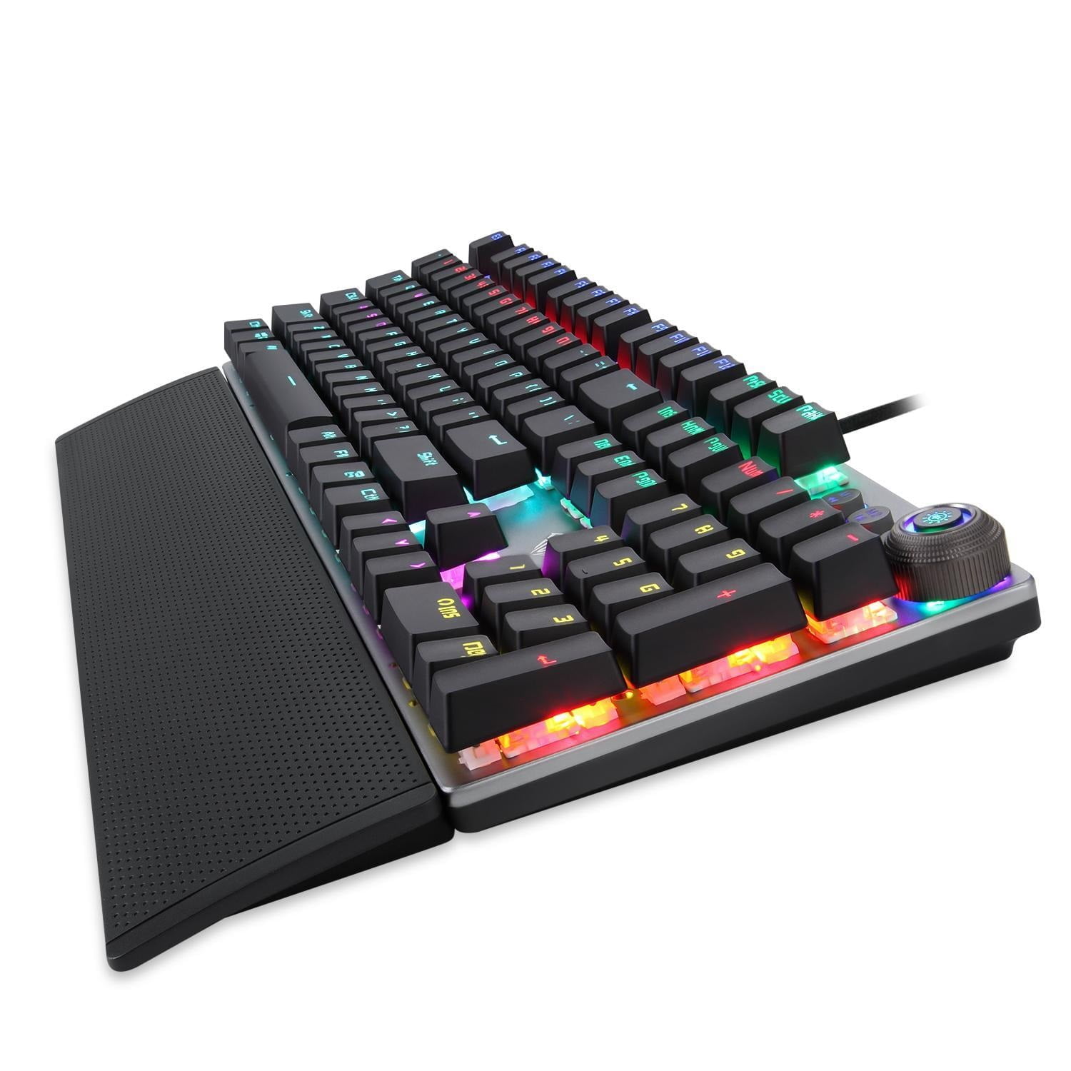 F2058 AULA Customizable Gaming RGB Mechanical Keyboard with blue switch - Image 2