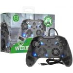 USB Wired Gaming Controller For Windows PC Gamepad with Built-in Dual Vibration