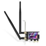 Edup 1800Mbps Dual Band 2.4G/5G 802.11a/b/g/n/ac/ax WIFI Realtek RTL8852BE BT 5.2 + HS Wireless Adapter PCI Express Network Card - Image 2
