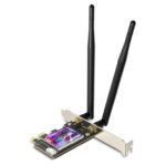 Edup 1800Mbps Dual Band 2.4G/5G 802.11a/b/g/n/ac/ax WIFI Realtek RTL8852BE BT 5.2 + HS Wireless Adapter PCI Express Network Card - Image 3