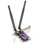 1800Mbps Trip Band 2.4G/5G/6G 802.11AX WIFI 6E, BT 5.2 Network Adapter