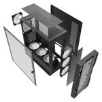 DarkFlash DK431 EATX Full Mesh Gaming PC Case with 4 ARGB Fans - Image 7