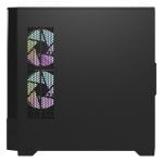 DK415M M-ATX PC Case with 140mm ARGB Fans Black - Image 7