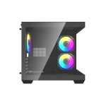 DarkFlash C275P M-ATX PC Case Gaming Casing (2)