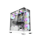 DarkFlash DS900 ATX White PC Case Gaming Casing (1)