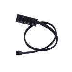 4-Pin PWM Cooling Fan Splitter Hub – 1-to-5 Way Extension Adapter Cable (1)