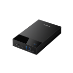 UASP Trim USB C Powered SATA SSD HDD Enclosure Case 2.5 3.5 Hard Drive Enclosure Case
