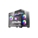 DarkFlash B275 Pro M-ATX PC Gaming PC Case (1)
