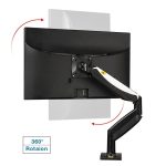 North Bayou F85A Full Motion Heavy Duty Gas 22–32-inch gas spring monitor mount (2)